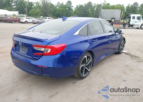 2019 Honda Accord Sport from USA, damaged, VIN 1HGCV1F32KA021663